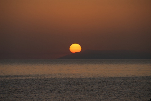 Zonsondergang in Djanxot (detail)